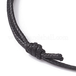 Set di braccialetti a maglie in lega di zinco a stella tripla da 2 pz&nbsp;BJEW-JB09977-01