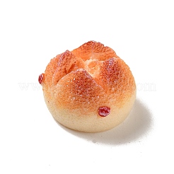 Cabochons décodés alimentaires imitation résine opaque&nbsp;LS-CRES-A058-02D