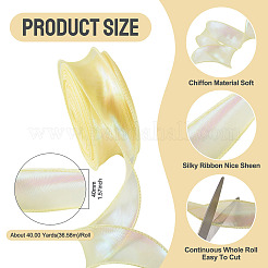 Bordure en dentelle de polyester&nbsp;DIY-TAC0010-49B