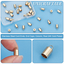 30 embout de cordon en acier inoxydable 201&nbsp;STAS-UN0057-47