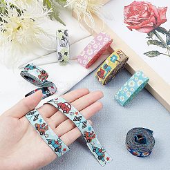 Ruban jacquard polyester brodé&nbsp;SRIB-FG0001-01
