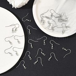 Französische Haken aus Messing mit Spirale und Kugel&nbsp;XGR0001P-01P