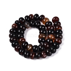 Cuentas de ágata natural hebras&nbsp;G-Q613-02B-02