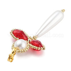 Pendenti grandi in perle di vetro&nbsp;PALLOY-MZ00384-01