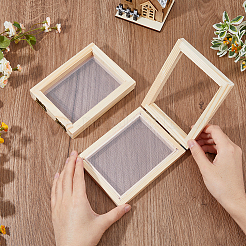 Fabrication de papier en bois&nbsp;DIY-WH0304-785