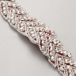 Ceinture à chaîne en alliage de strass&nbsp;AJEW-WH20072-39C