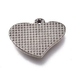 Pendentifs en acier inoxydable 304 anti-ternissement&nbsp;STAS-Z007-05