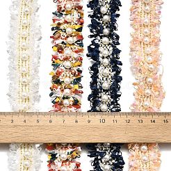4 Yards 4 Farben Polyester Spitzenbesatzband für Vorhang Sofa Dekoration&nbsp;OCOR-XCP0002-67