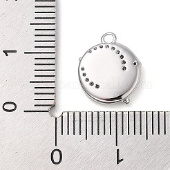 Ottone con ciondoli in zirconi cubici&nbsp;KK-Q817-03P
