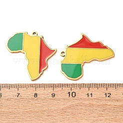 Anhänger aus Edelstahl 304 und Emaille&nbsp;SA-CBA6ECE-01G-G02