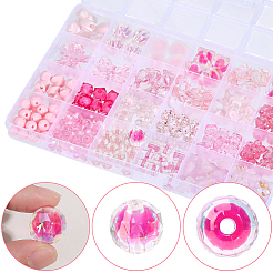 264 pièce de perles acryliques de 27 styles mixtes&nbsp;TACR-PA0001-26