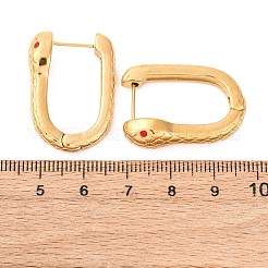 Pendientes de aro de acero inoxidable 304&nbsp;EJEW-S279-06G