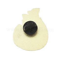 Forma de gato con alfileres de esmalte de pera&nbsp;JEWB-I052-02G-05