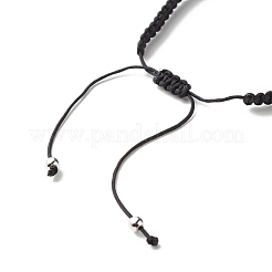 Braccialetto di perline intrecciate con lettera d'amore&nbsp;BJEW-JB07157