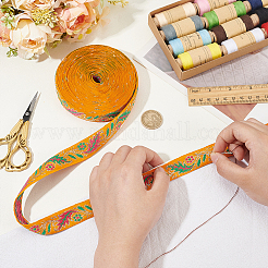 10 yards de rubans de polyester brodés de style ethnique&nbsp;OCOR-FG0002-26A