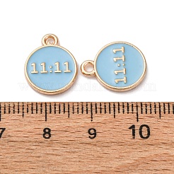 Legierung Emaille Anhänger / charms&nbsp;ENAM-C028-01G-02
