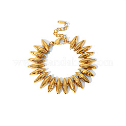 Set di bracciali e collane con catena in acciaio inossidabile 304 per donna&nbsp;EB9216-1