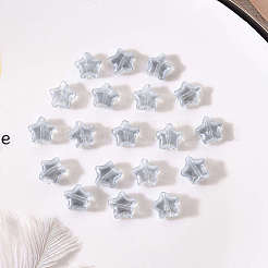 20pcs transparente sprühlackierte Glasperlen&nbsp;GLAA-YW0001-14