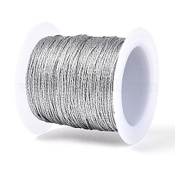 25 m 12-fädiger runder PET-Metallfaden&nbsp;MCOR-T003-04B
