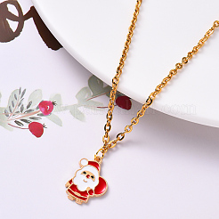 Pendentifs d'émail en alliage&nbsp;ENAM-YW0001-14