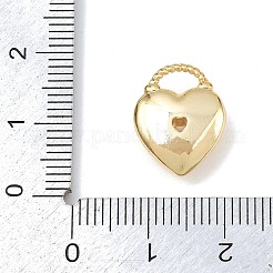 Pendenti in zirconi cubici trasparenti in micro pavè di ottone&nbsp;KK-G545-14G