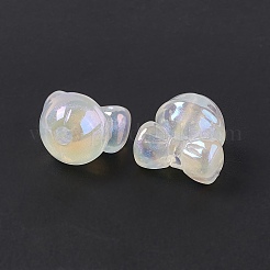 Placcatura uv perline acriliche iridescenti arcobaleno&nbsp;PACR-M003-07E