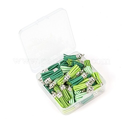 60pcs 4 Farben faux Wildleder Quaste Anhänger Dekorationen&nbsp;FIND-LS0001-04B