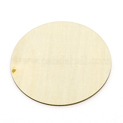 Meilensteintafeln aus Naturholz mit Blumen&nbsp;WOOD-WH0026-01I