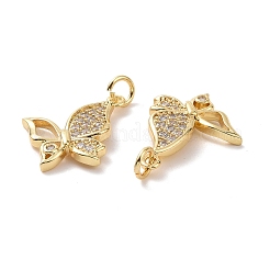 Colgantes de Latón Cubic Zirconia&nbsp;KK-G453-19G