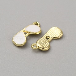 Emaille Anhänger Legierung&nbsp;LS-ENAM-WH0061-42B