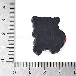 Cabochons en résine sur le thème du pandan&nbsp;RESI-D310-02A