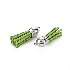 Faux Wildleder Quaste Anhänger Schmuck&nbsp;X-FIND-R095-018P