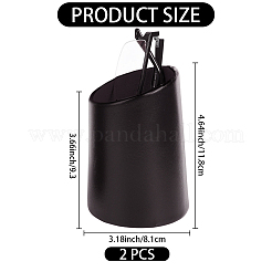 Présentoirs à lunettes en cuir synthétique&nbsp;ODIS-CN0001-12
