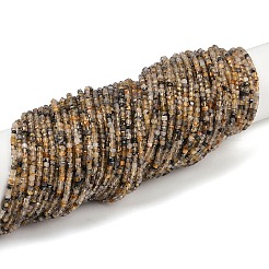 Natürlichen Gold Rutilquarz Perlen Stränge&nbsp;G-RM2025-C28-A