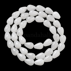 Natürliche weiße Jade perlen Stränge&nbsp;G-B106-A31-01