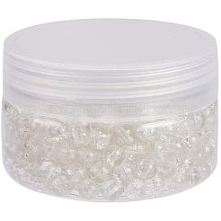 Perle di vetro crackle verniciate a spruzzo&nbsp;CCG-PH0002-15