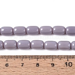 Opache perle di vetro fili&nbsp;GLAA-T028-14P-A04