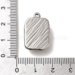 Anhänger aus 304 Edelstahl&nbsp;STAS-L022-076P