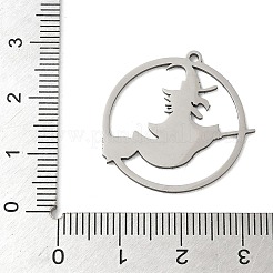 201 Edelstahlanhänger&nbsp;STAS-G366-02P-06