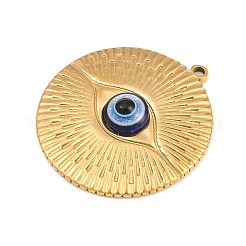 Ciondoli in acciaio inox 304 con resina blu&nbsp;SA-CBABA5E-26G