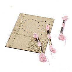 Kit d'art à cordes bricolage arts et artisanat pour enfants&nbsp;DIY-P014-B02