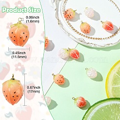 12 colgante de esmalte de plástico termorretráctil de 3 colores&nbsp;KY-CJ0002-12
