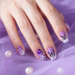 Plantillas de arte de uñas diy de acero inoxidable&nbsp;MRMJ-WH0098-058