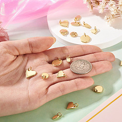 18 Stück 9 Stile Messing Charms&nbsp;KK-TA0008-57