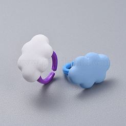 Acryl Manschette Fingerringe&nbsp;RJEW-JR00271-M