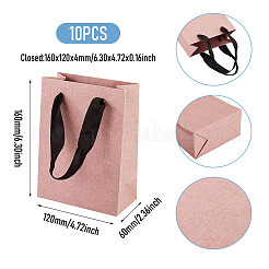 10 borsa regalo in carta con manici in nastro di nylon&nbsp;ABAG-TA0002-31A