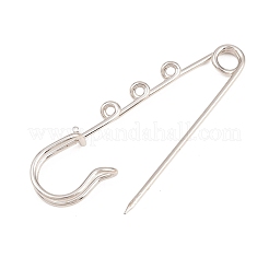Broschenzubehör mit Sicherheitsnadeln aus Eisen&nbsp;IFIN-Z005-02P-02