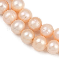 Fili di perle di perle d'acqua dolce coltivate naturali&nbsp;PEAR-I007-07Z-07B