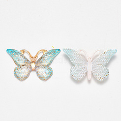 Pendentifs en acrylique transparent &nbsp;LS-X-TACR-R140-08G