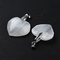 Natürliche Selenitanhänger&nbsp;G-M091-01B